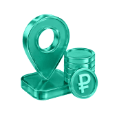 Иконка геометки и монет